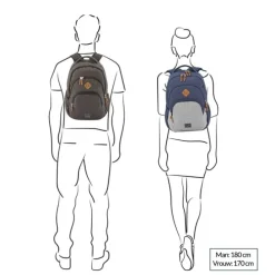 Travelite Basics Backpack Melange brown