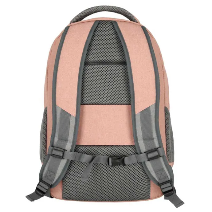 Travelite Basics Backpack Melange rose/grey