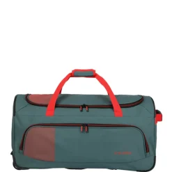 Travelite Basics Fresh Wheeled Duffle green/orange