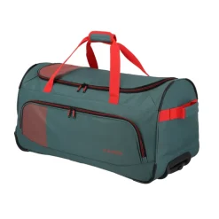 Travelite Basics Fresh Wheeled Duffle green/orange