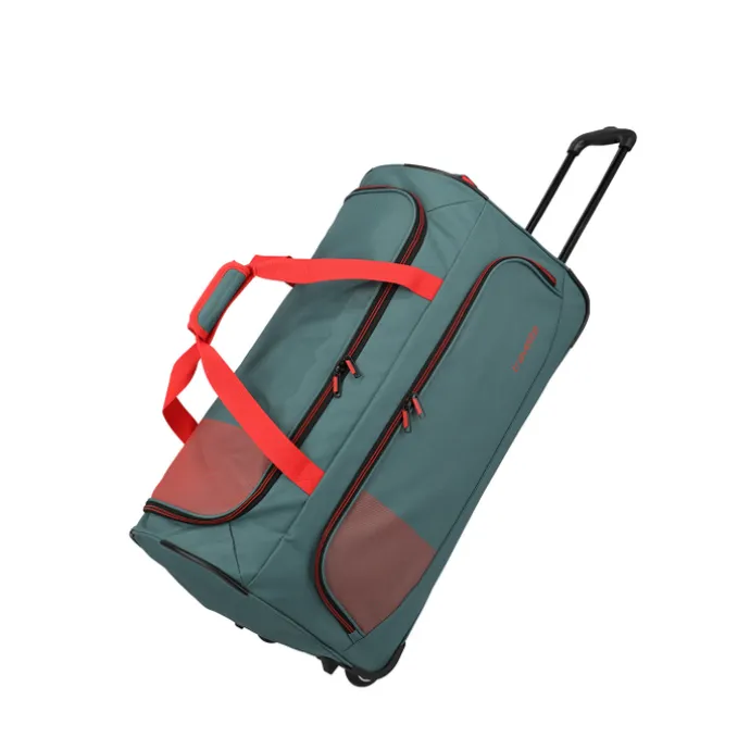 Travelite Basics Fresh Wheeled Duffle green/orange