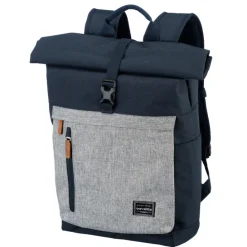 Travelite Basics Rollup Backpack navy/grey