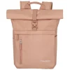 Travelite Basics Rollup Backpack rosé