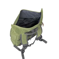 Travelite Basics Rollup Backpack green/grey