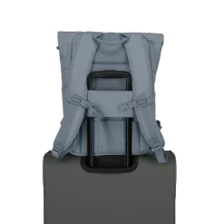 Travelite Basics Rollup Backpack bluegrey