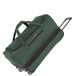 Travelite Basics Wheeled Duffle 70 Expandable dark green