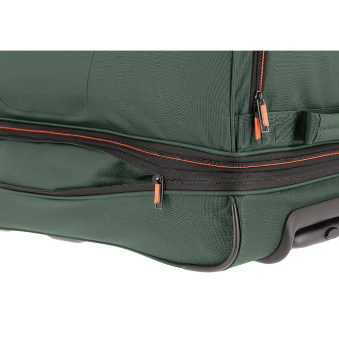 Travelite Basics Wheeled Duffle 70 Expandable dark green