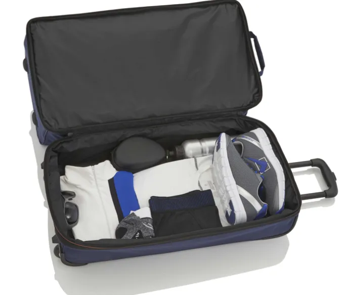 Travelite Basics Wheeled Duffle 70 Expandable marine
