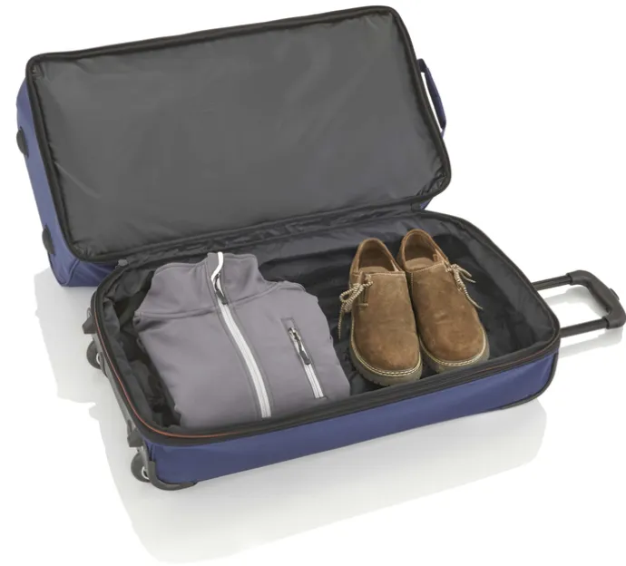 Travelite Basics Wheeled Duffle 70 Expandable marine