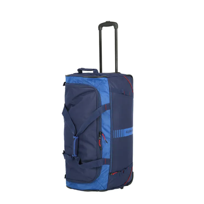 Travelite Basics Wheeled Duffle Active navy
