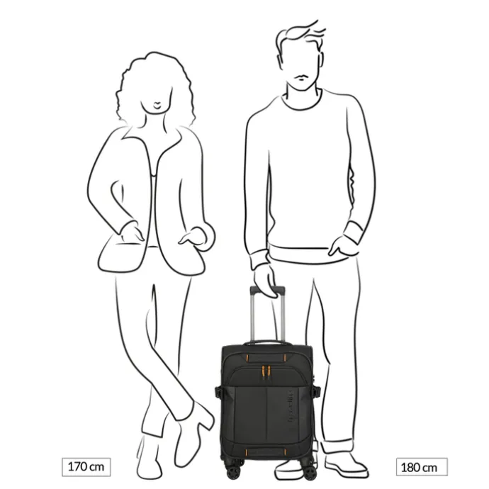 Travelite Briize 4W Trolley S black