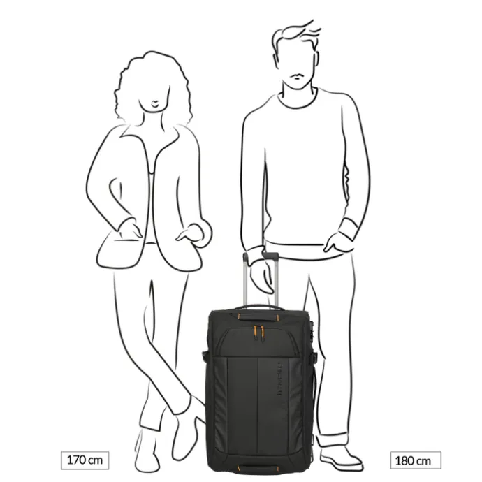 Travelite Briize Wheeled Duffle M khaki