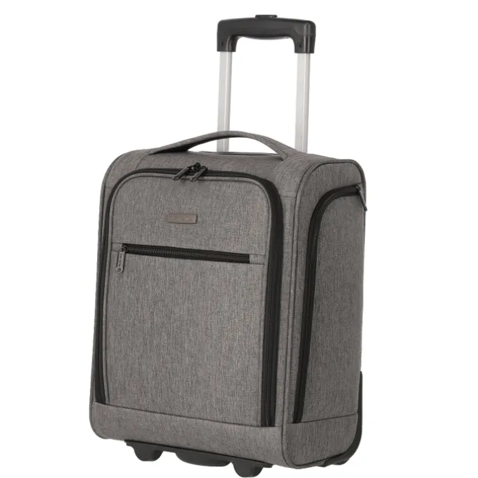 Travelite Cabin 2 Wiel Underseater 43cm grey melange