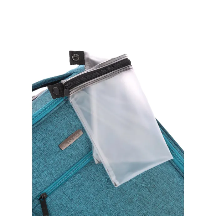 Travelite Cabin 2 Wiel Underseater 43cm petrol