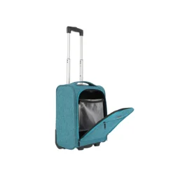 Travelite Cabin 2 Wiel Underseater 43cm petrol