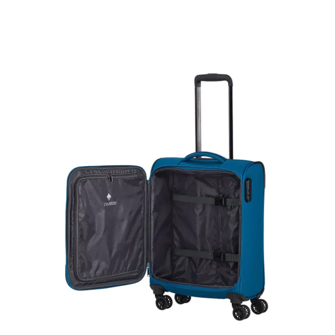 Travelite Chios 4 Wiel Trolley S petrol