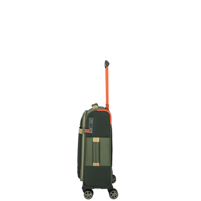 Travelite Color Craze 4 Wheel Cabin Trolley olive