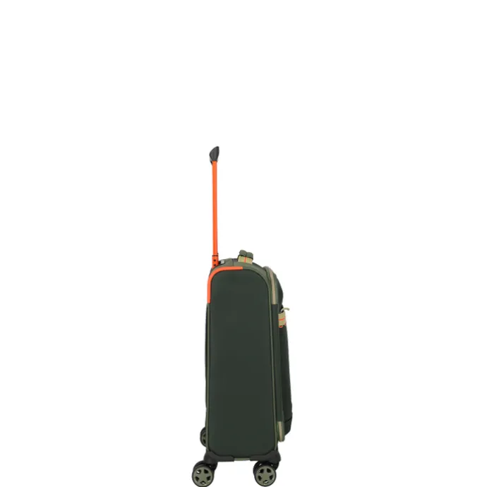 Travelite Color Craze 4 Wheel Cabin Trolley olive