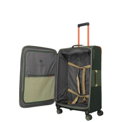 Travelite Color Craze 4 Wheel Trolley L olive