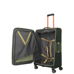Travelite Color Craze 4 Wheel Trolley L olive