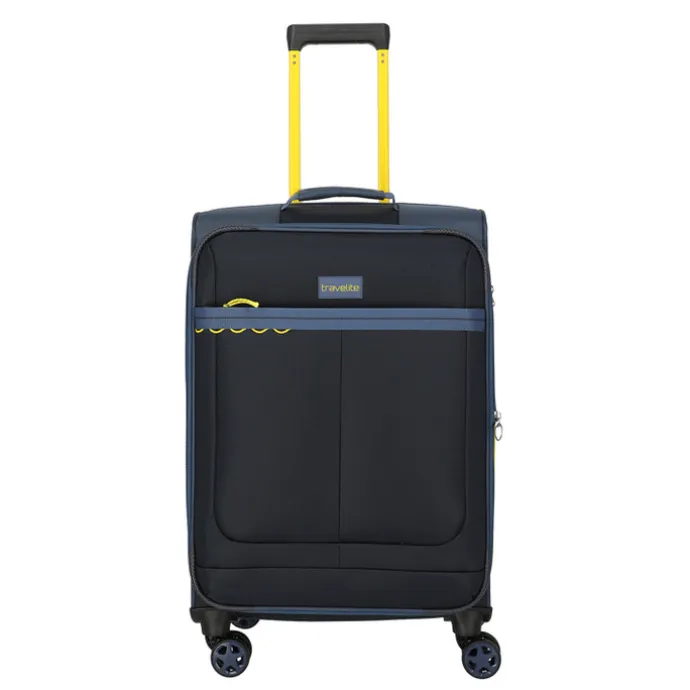 Travelite Color Craze 4 Wheel Trolley M navy