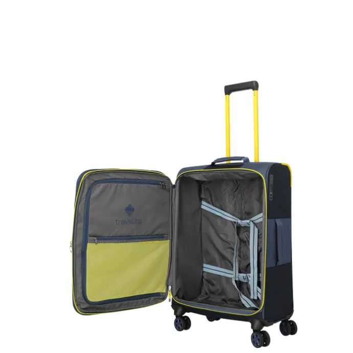 Travelite Color Craze 4 Wheel Trolley M navy