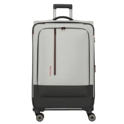 Travelite Crosslite 5.0 4w Trolley L white sand