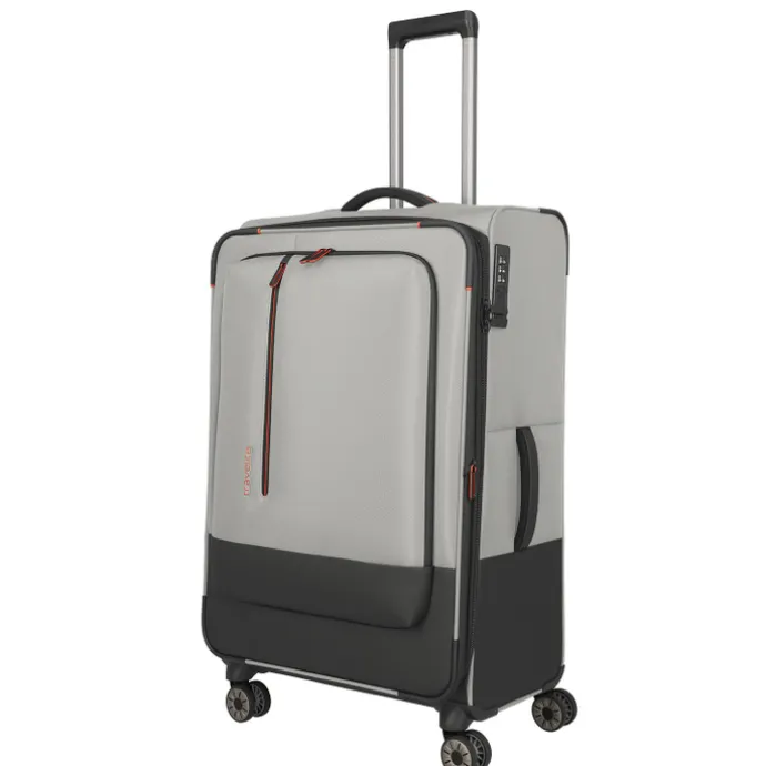 Travelite Crosslite 5.0 4w Trolley L white sand