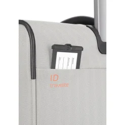 Travelite Crosslite 5.0 4w Trolley L white sand