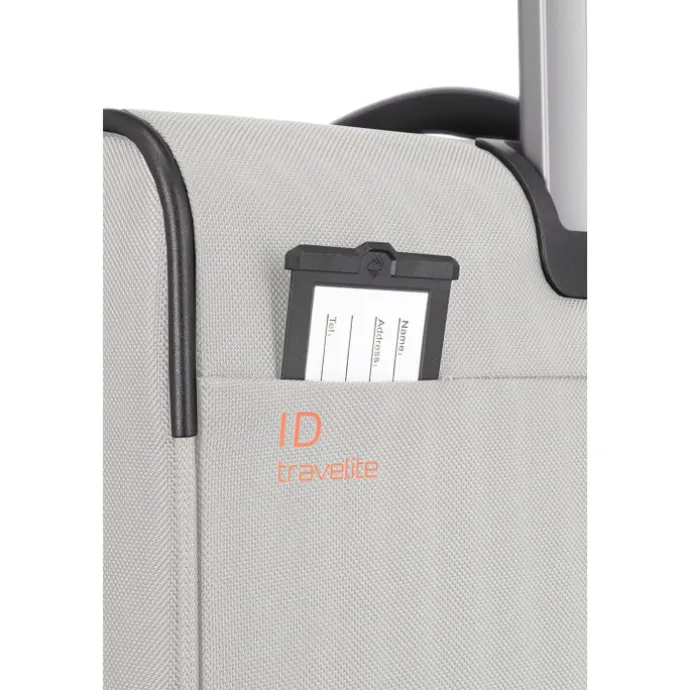 Travelite Crosslite 5.0 4w Trolley L white sand