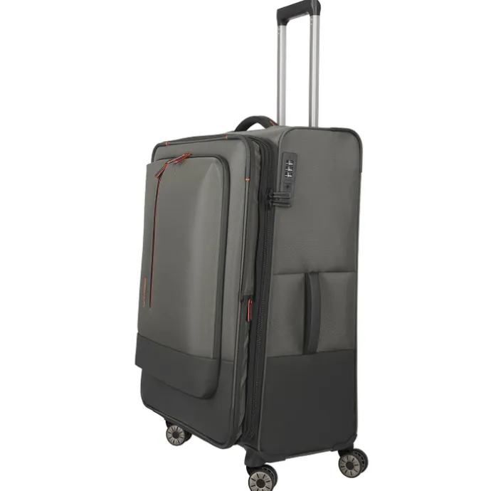 Travelite Crosslite 5.0 4w Trolley L dark olive