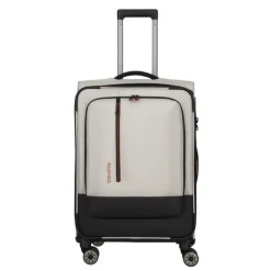 Travelite Crosslite 5.0 4w Trolley M white sand