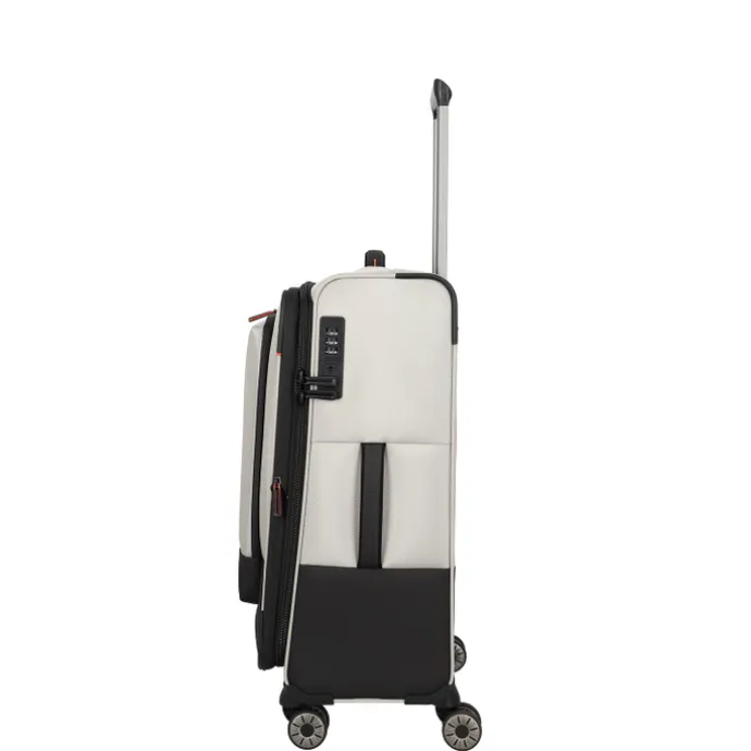 Travelite Crosslite 5.0 4w Trolley M white sand