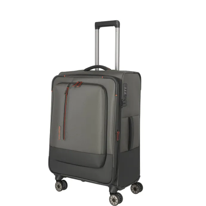 Travelite Crosslite 5.0 4w Trolley M dark olive