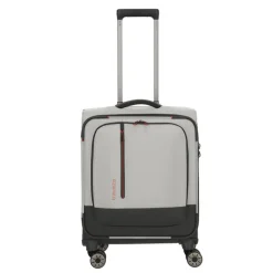 Travelite Crosslite 5.0 4w Trolley S white sand