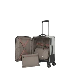 Travelite Crosslite 5.0 4w Trolley S white sand