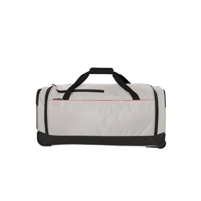 Travelite Crosslite 5.0 Wheeled Duffle L white sand