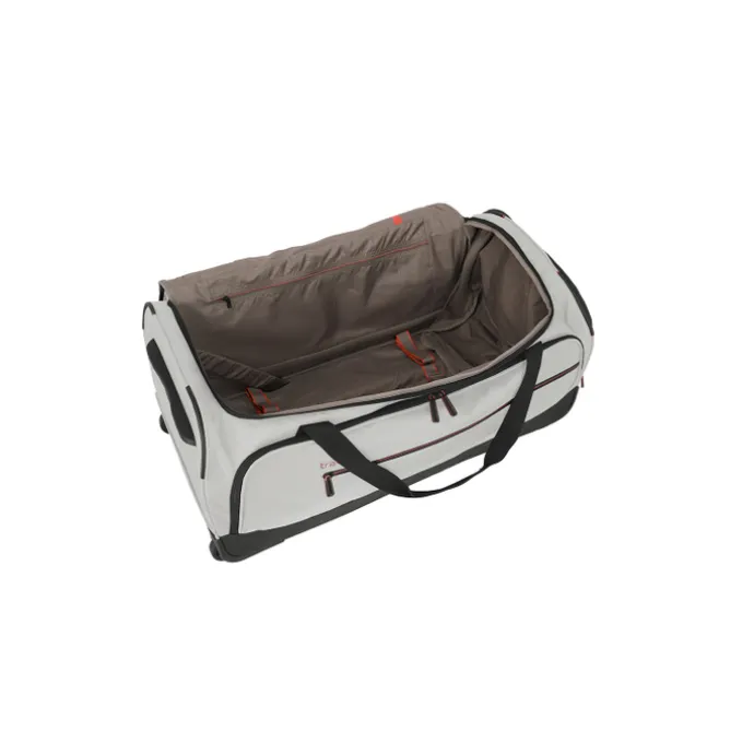 Travelite Crosslite 5.0 Wheeled Duffle L white sand