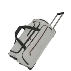 Travelite Crosslite 5.0 Wheeled Duffle M white sand