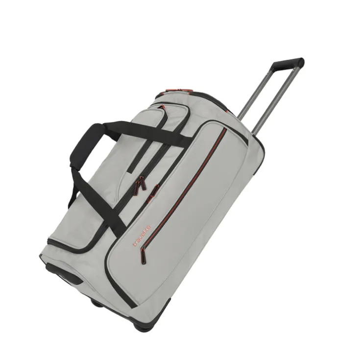 Travelite Crosslite 5.0 Wheeled Duffle M white sand