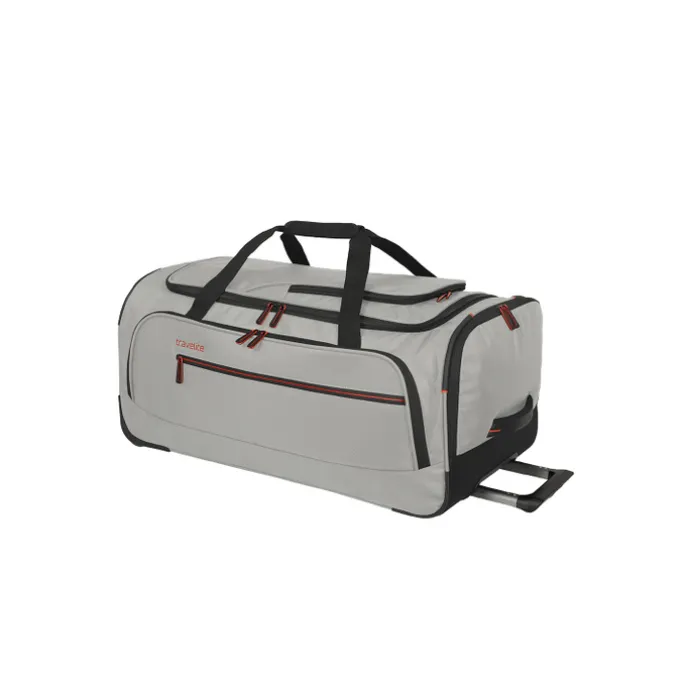 Travelite Crosslite 5.0 Wheeled Duffle M white sand