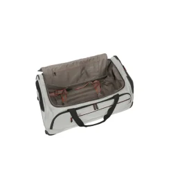 Travelite Crosslite 5.0 Wheeled Duffle M white sand