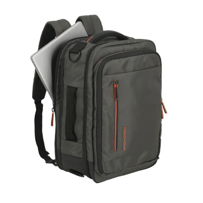 Travelite Crosslite Boarding Backpack S dark olive