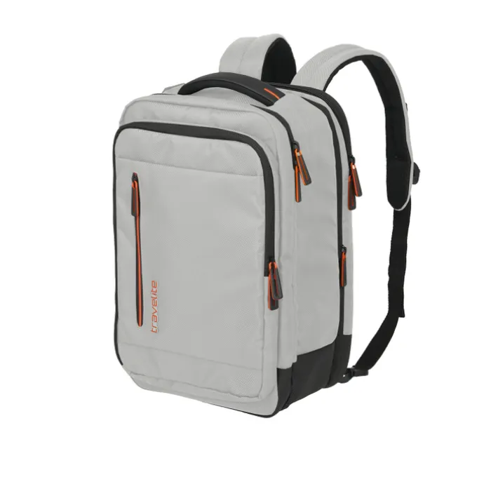 Travelite Crosslite Boarding Backpack S white sand