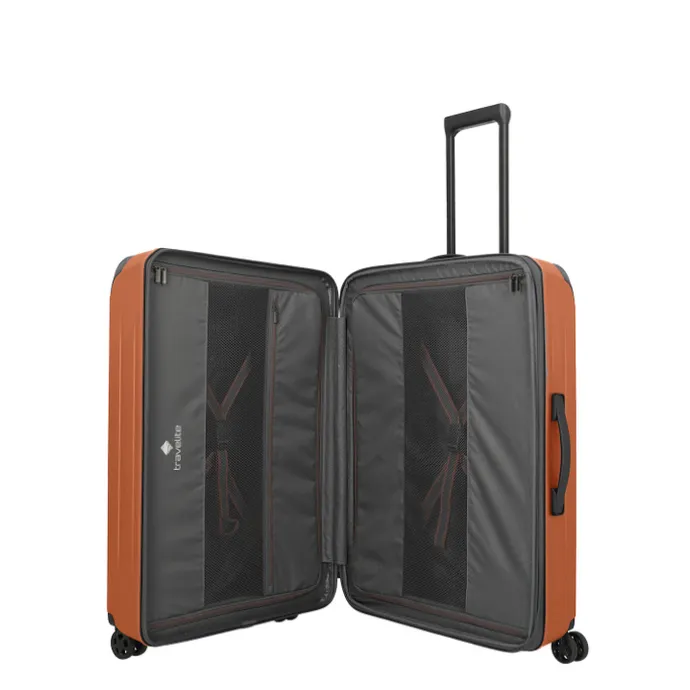 Travelite Dynamiic 4 Wheel Trolley L amber