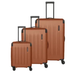 Travelite Dynamiic 4 Wheel Trolley L amber