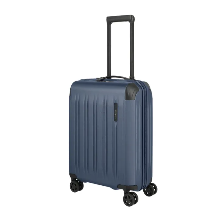 Travelite Dynamiic 4 Wheel Cabin Trolley denim