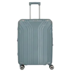 Travelite Elvaa 4 Wiel Trolley M Expandable bluegrey