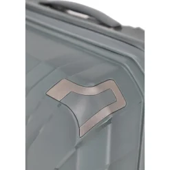 Travelite Elvaa 4 Wiel Trolley M Expandable bluegrey