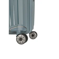 Travelite Elvaa 4 Wiel Trolley M Expandable bluegrey